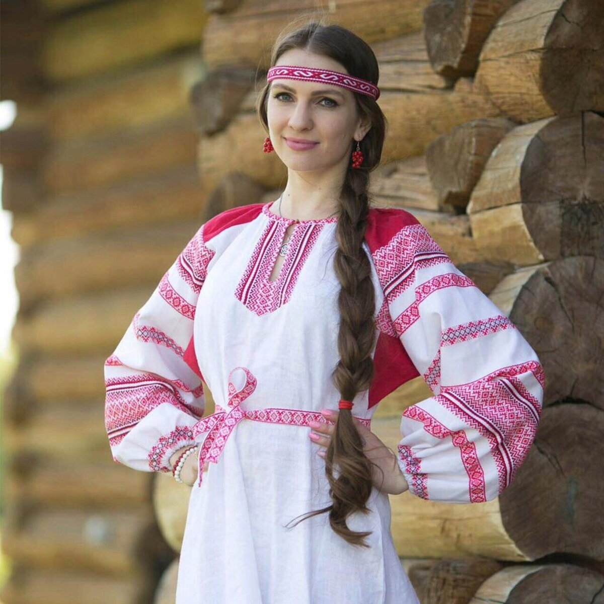 Girls in Slavic costumes in Windhoek