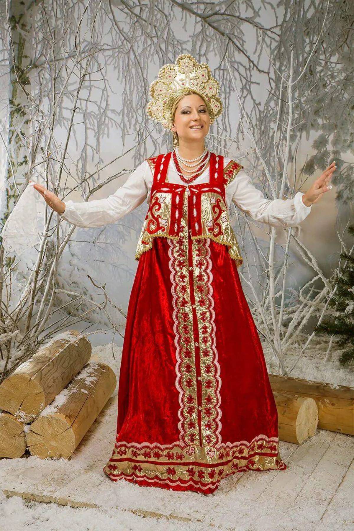 Girls in Slavic costumes in Windhoek