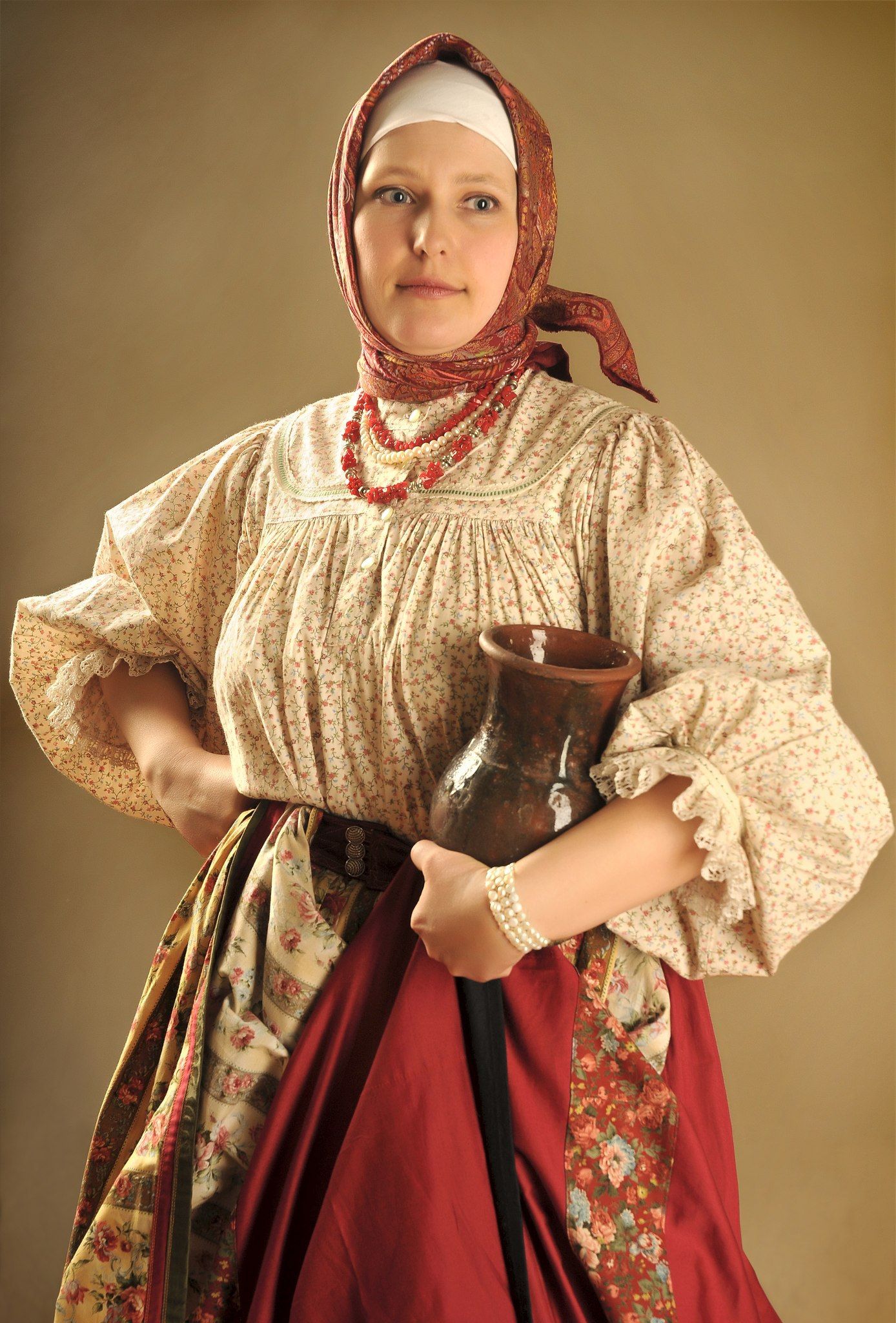 Girls in Slavic costumes in Windhoek